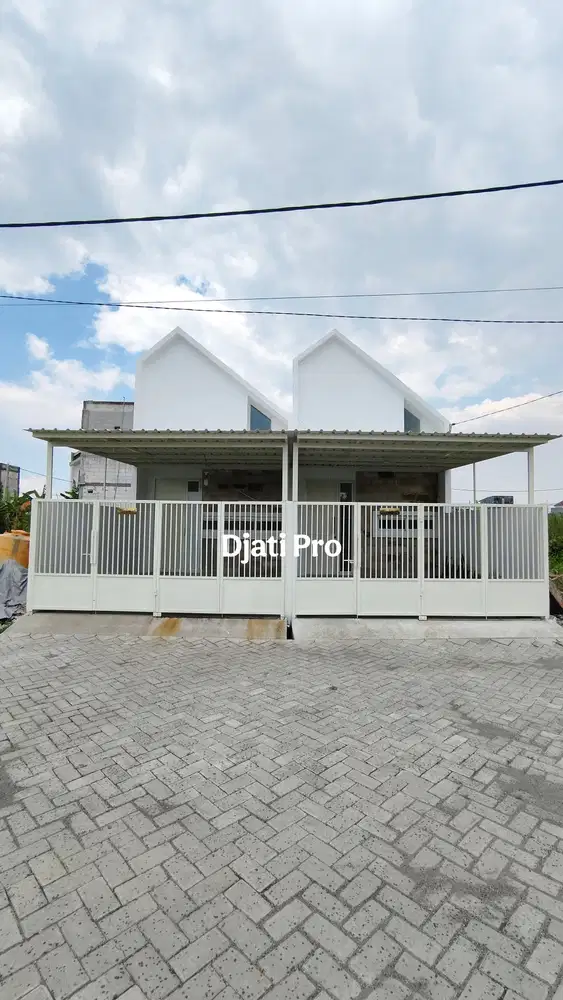 Rumah Baru, Free Canopi Di Perumahan Bumi Wonorejo Asri, Row Jln 8 m