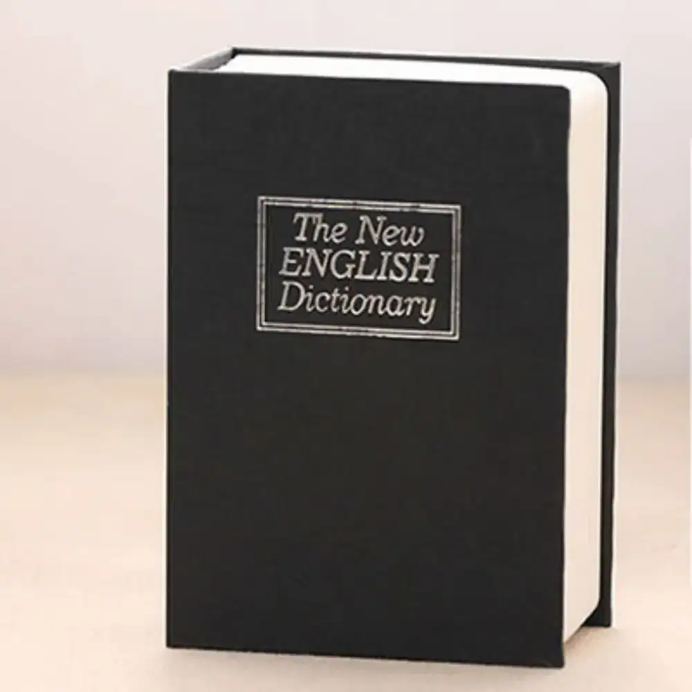 Brankas Mini Buku Key Lock Hidden