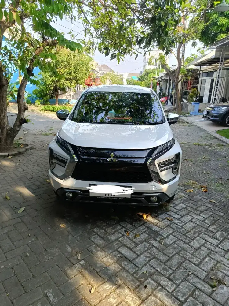 Mitsubishi xpander facelift ultimate at 2022/23 putih mutiara mulus