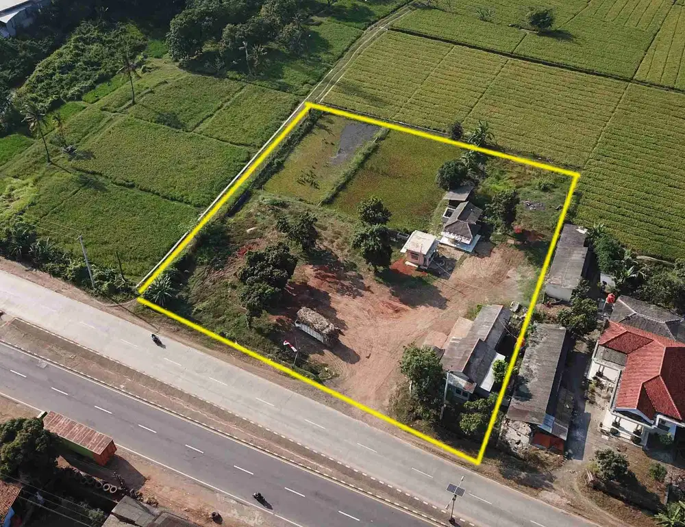 DIJUAL TANAH PINGGIR JALAN RAYA PANTURA SUBANG DEKAT DENGAN PINTU TOL PAMANUKAN, SUBANG, DAN CIKAMPEK