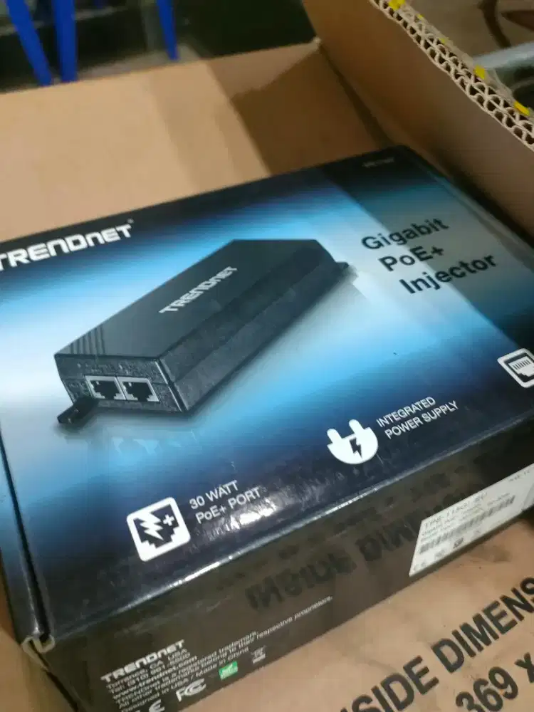 Jual TRENDnet’s Gigabit PoE+ Injector, model TPE-115GI