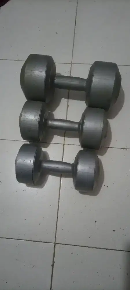 Di jual 3 barbel bekas