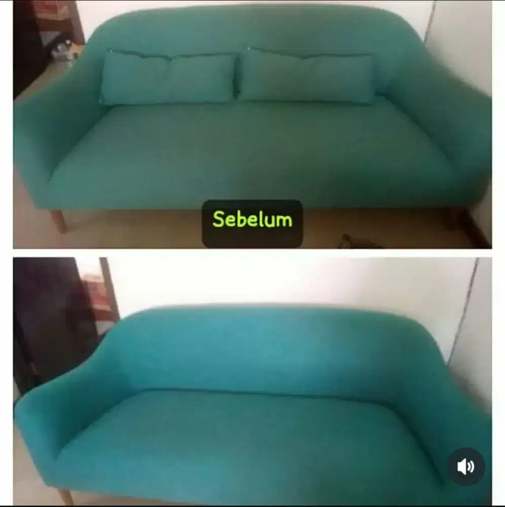 Jasa cuci panggilan homeservis sodara sofabed kasur springbed karpet