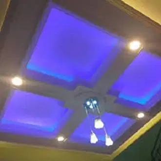 Pasang Jasa Partisi - Plafon Gypsum / PVC + Aluminium + KACA