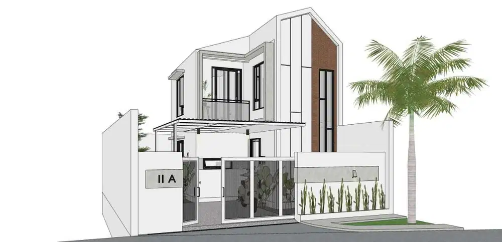 Rumah 2 lantai dekat dengan Paradise Walk Serpong