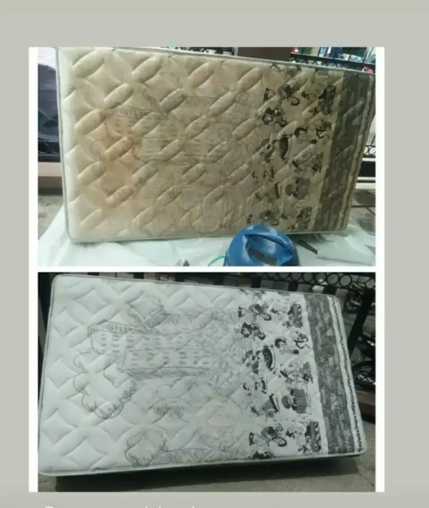 Cuci kasur springbed sofa sofabed karpet jok mobil panggilan