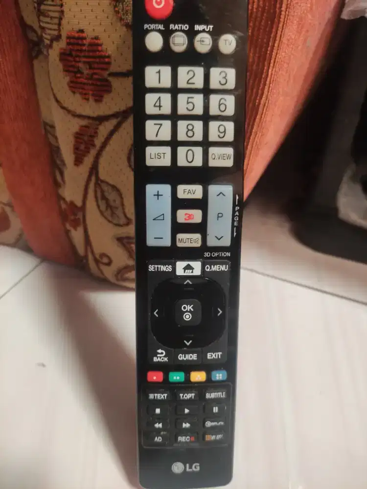 Remot tv LG 3D ori