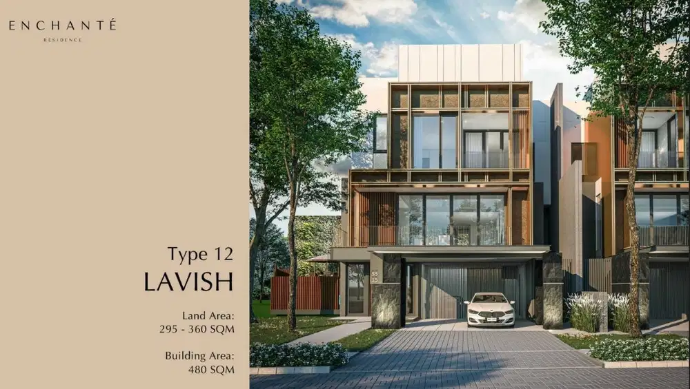 New House cluster ENCHANTE , BSD Serpong