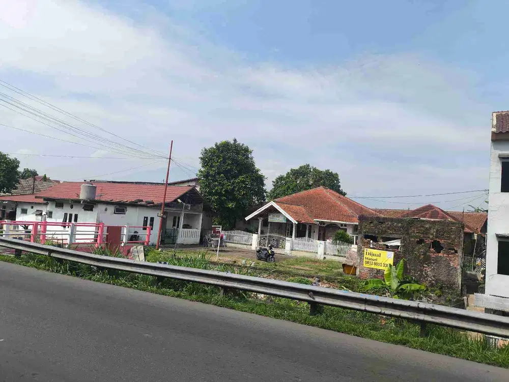 Harga Per Meter! Tanah Pinggir Jalan Raya Cilendek Nego SHM