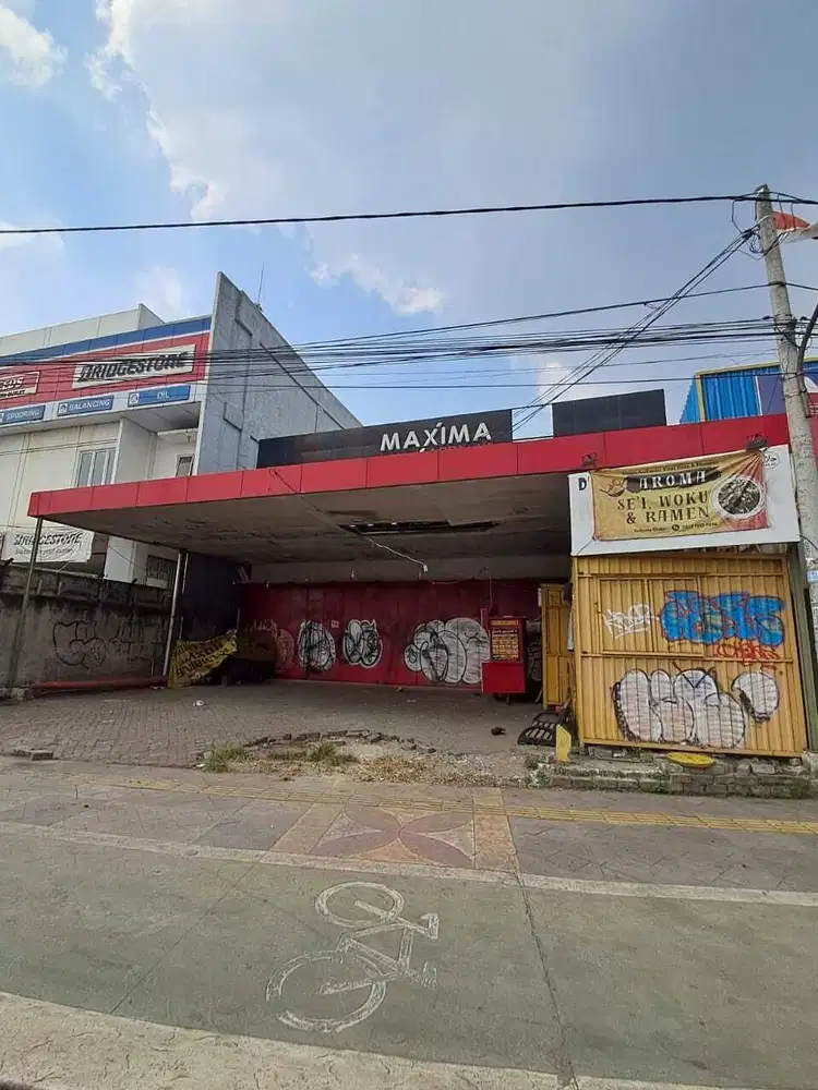 Di sewakan bangunan komersil jalan raya Serpong ciater