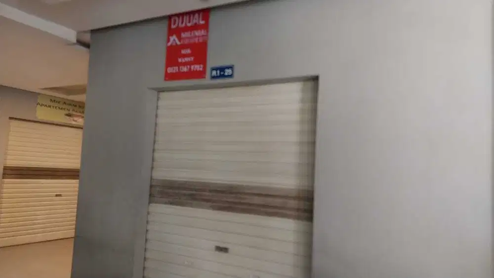 DIJUAL RUGI KIOS APARTEMEN AKASA BSD