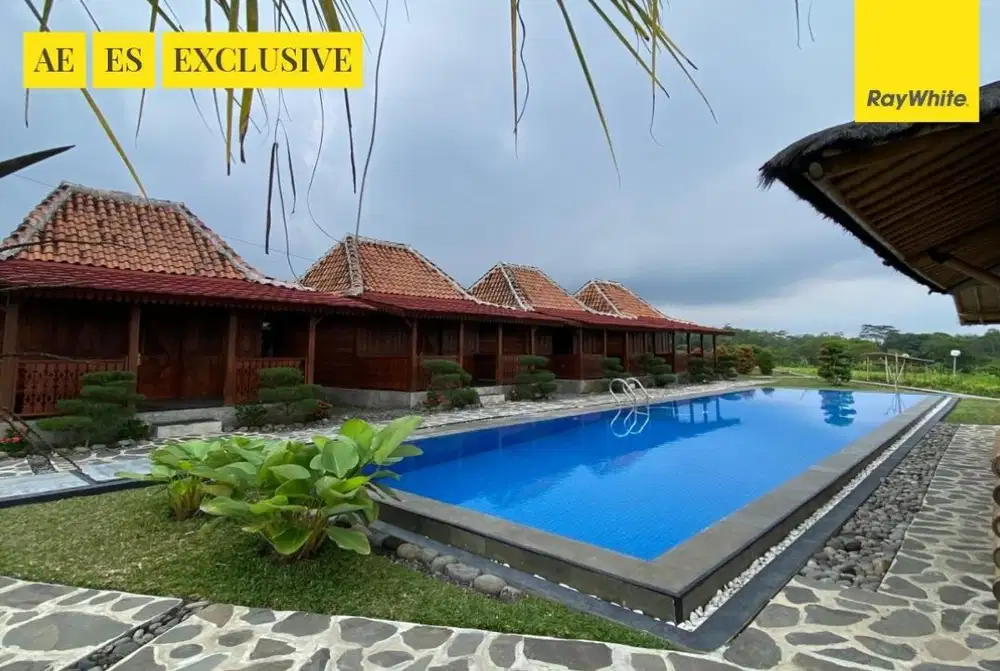 Dijual rumah+villa view 5 gunung dj magelang