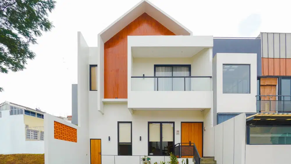 Rumah Modern Scandinavian di Amalfi Village Gading Serpong