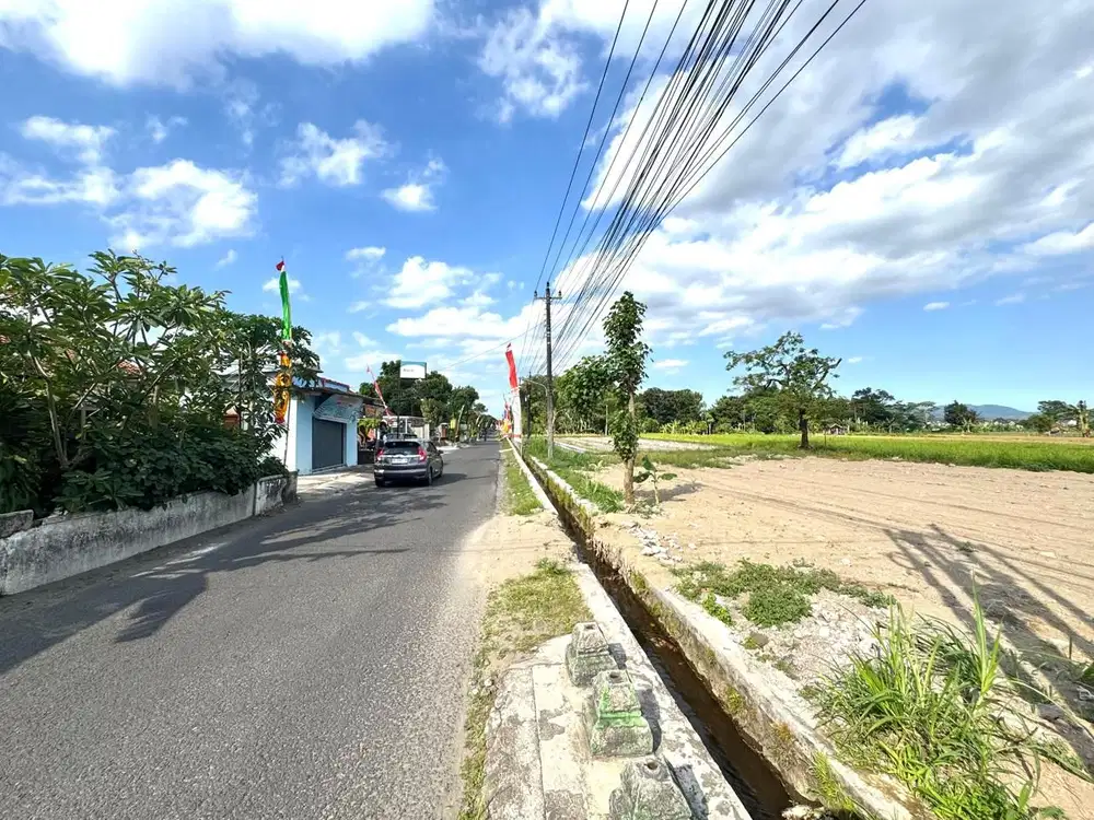 Jual Murah Tanah Purwomartani Sleman, Tepi Jalan