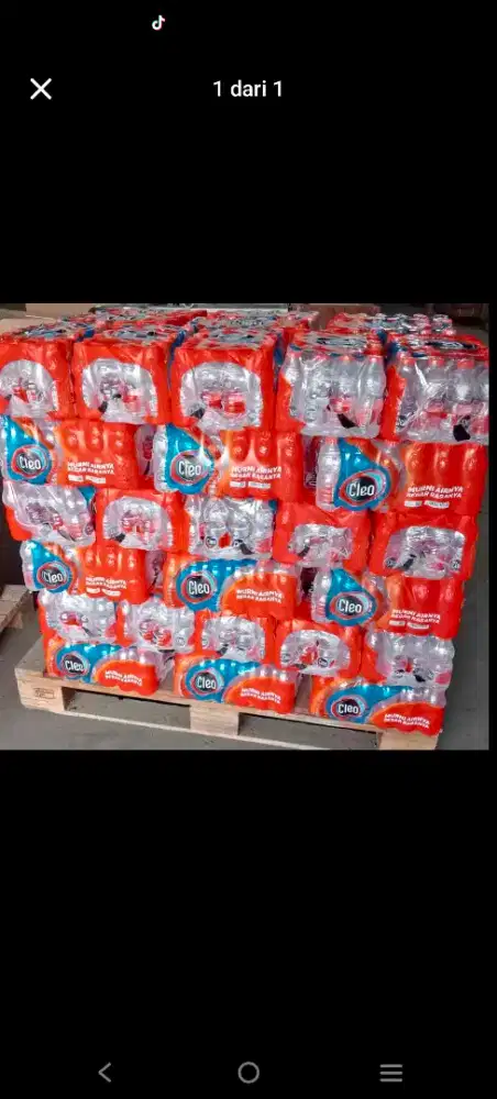 Air minum cleo mini
