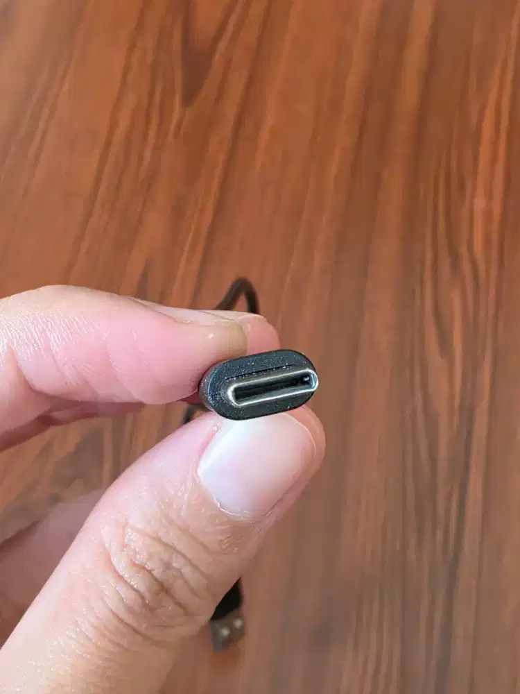 Kabel Type C Hitam 25cm USD to Type C