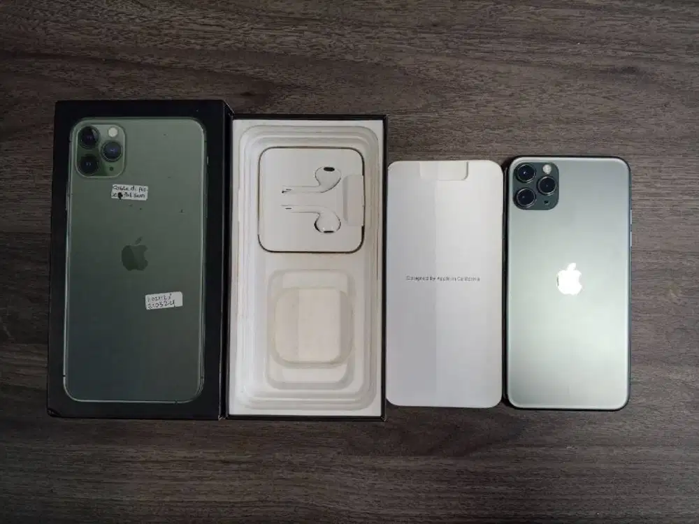 iPhone 11 Pro Max 256GB Midnight Green Dual SIM Nano Bekas