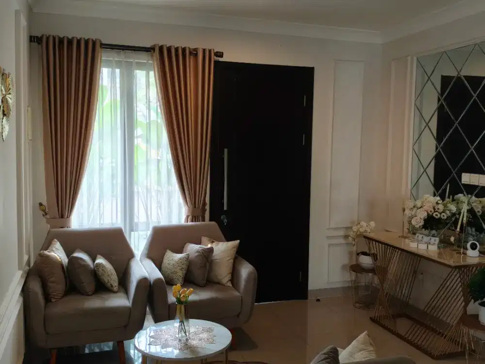 Disewakan/ Dikontrakkan rumah full furnished nyaman aman dan lengkap