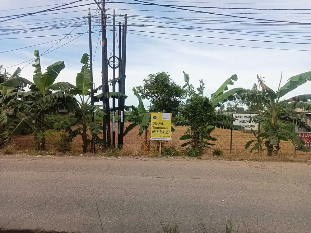 Tanah Strategis di Jalan Raya Pasar Babelan Bekasi