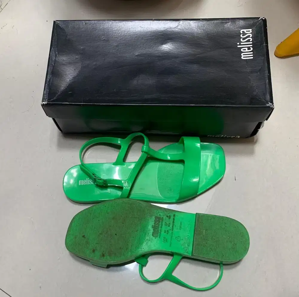 Melissa Essential New Femme AD green ukuran 39