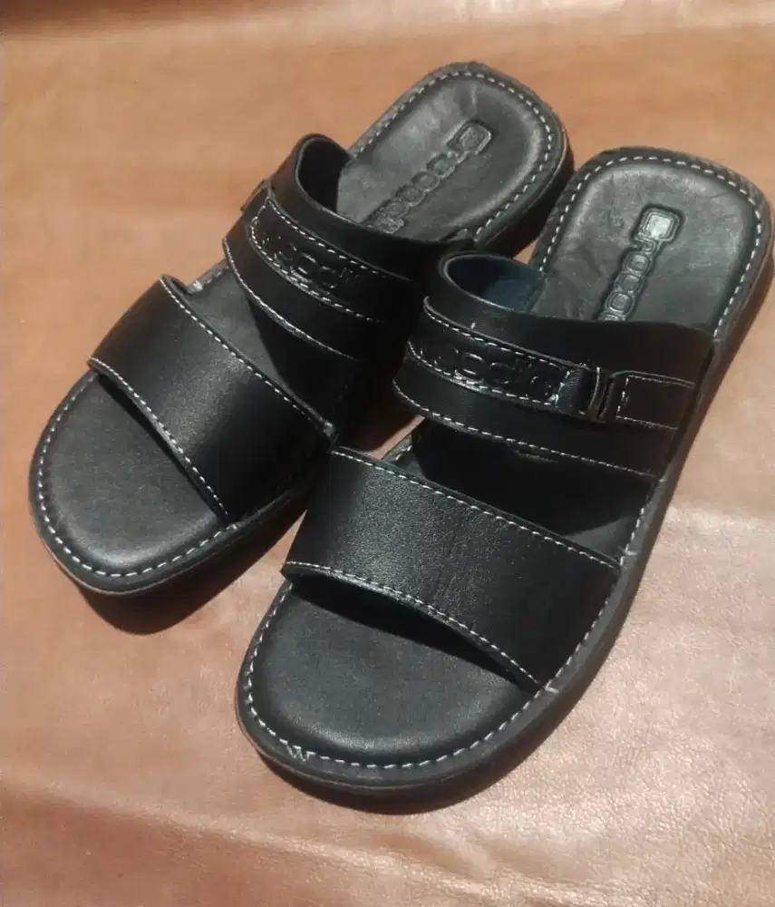 SANDAL KULIT Handmade Asli FuL KuliT ecco Kualitas Terbaik, Super KuaT