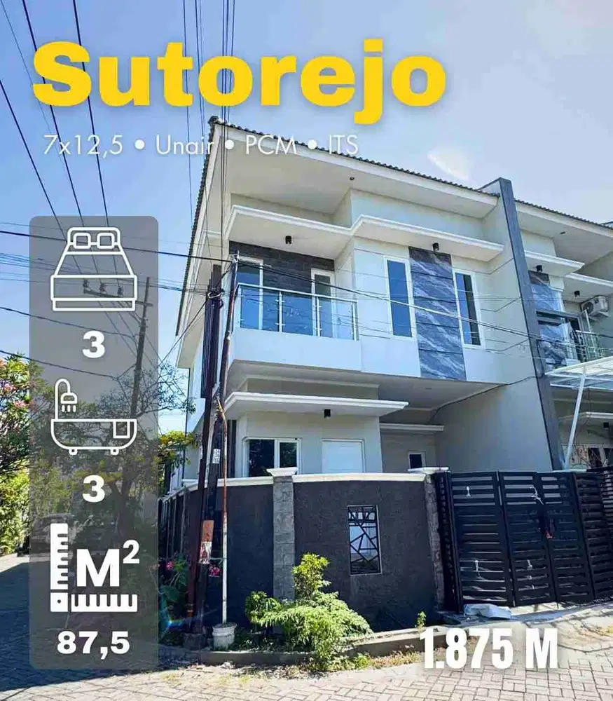 Taman Sutorejo Timur New 2 lt