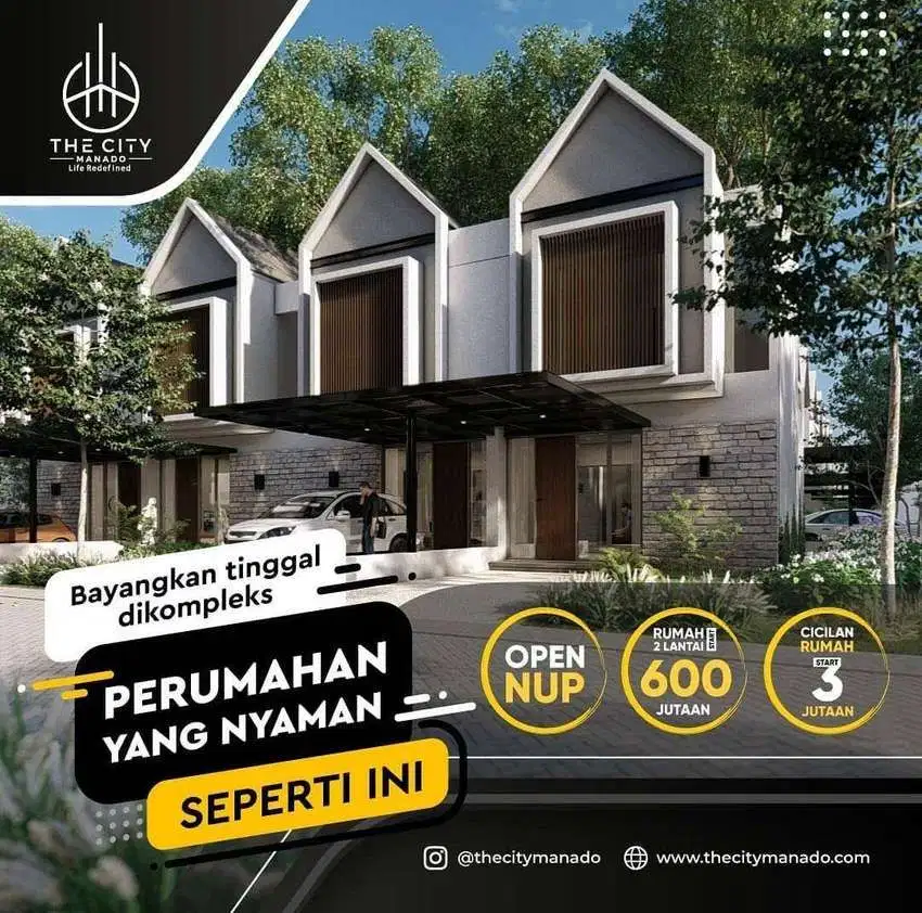 Dijual Rumah Lux 2 Lt inden Jln Ringroad akses mudah harga 800 Juta-an