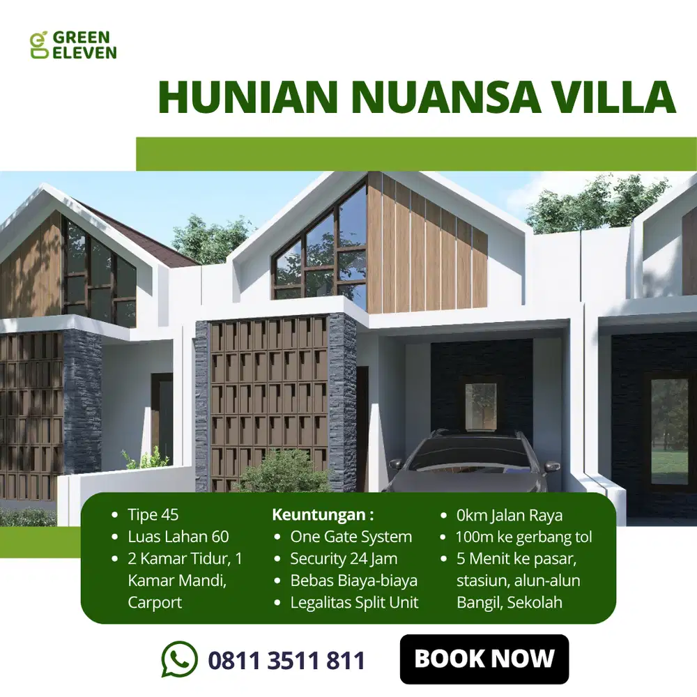 Rumah Super Strategis di Beji 0km Jalan Raya Dekat TOL - DP 0%