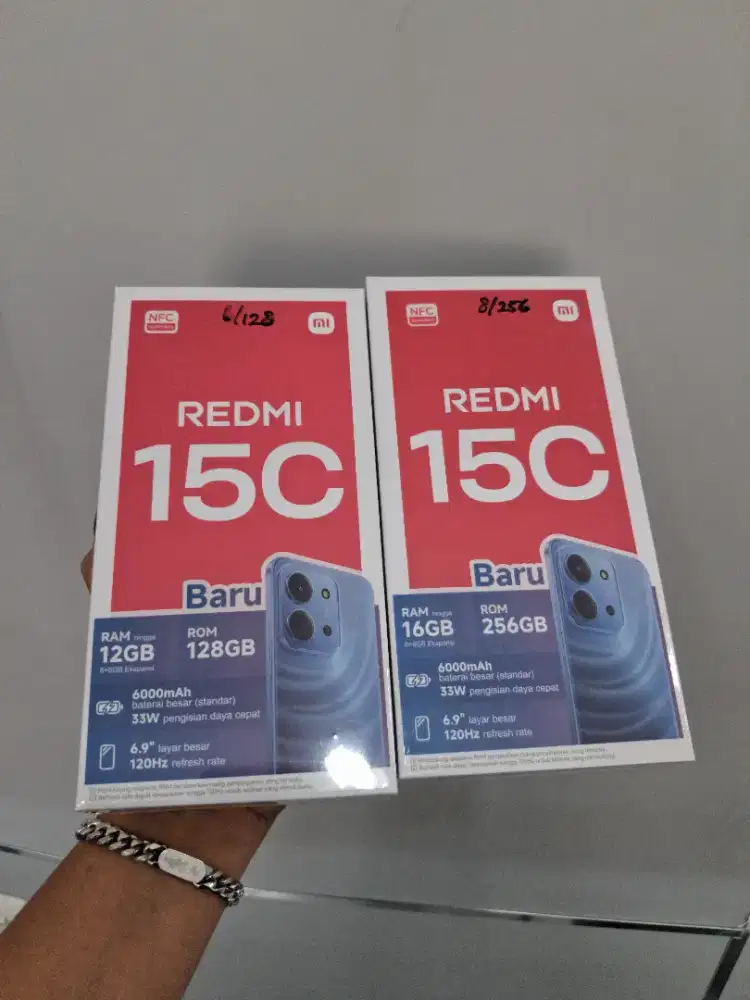 REDMI 15C GARANSI RESMI 15 BULAN