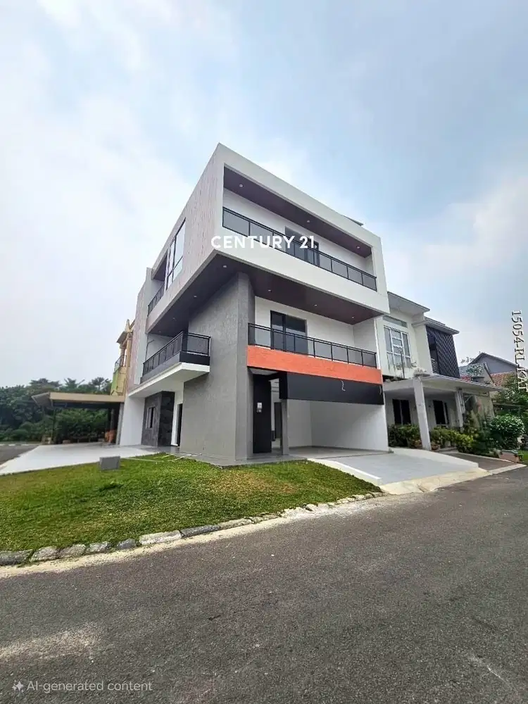 Rumah BrandNew Hook Ada Lift Modern Mewah Di Alam Sutera