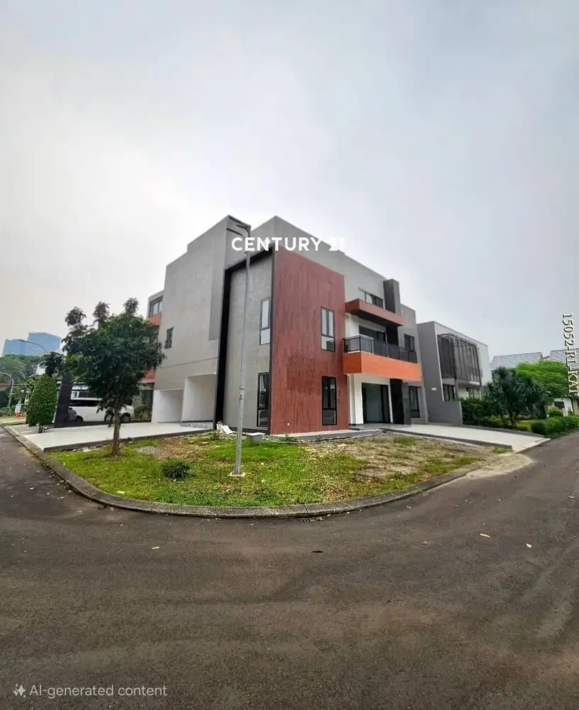 Rumah Hook Brandnew Mewah  Modern Ada Lift Di Alam Sutera