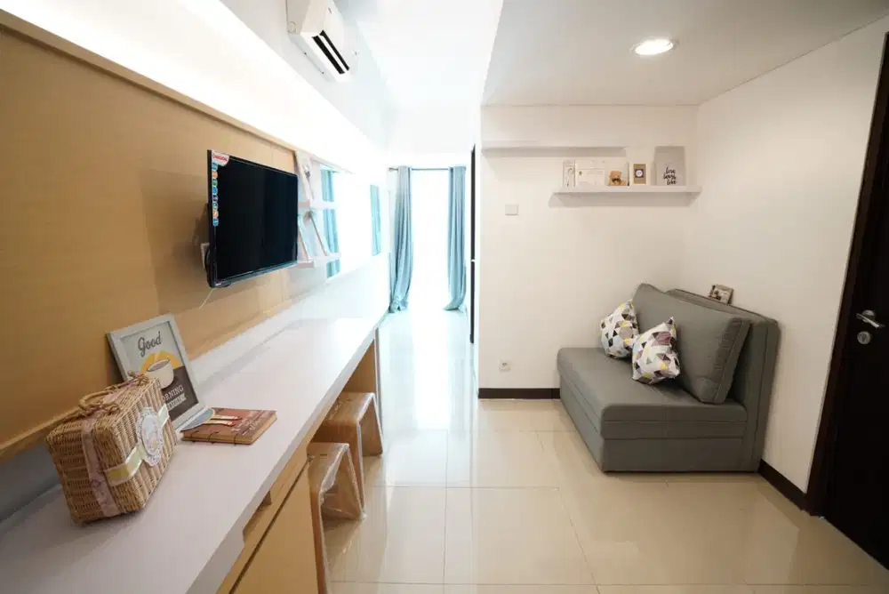Disewakan La Grande Apartemen 2 Bedroom siap huni Furnish strategis pusat kota view terbaik