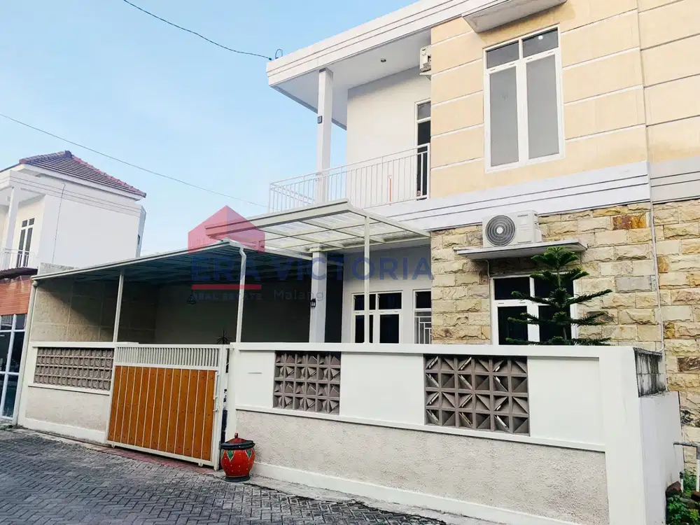 Rumah Modern One Gate System Nyaman & Strategis Dekat SDN Tasikmadu 2