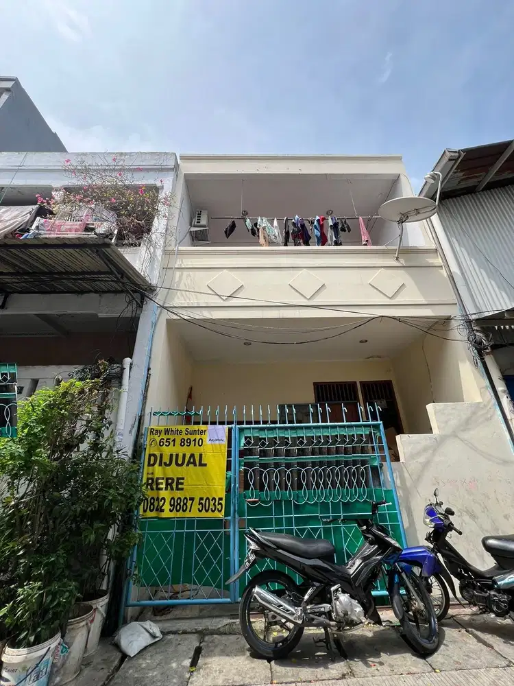 Dijual rumah murah di jalan pademangan bisa masuk mobil