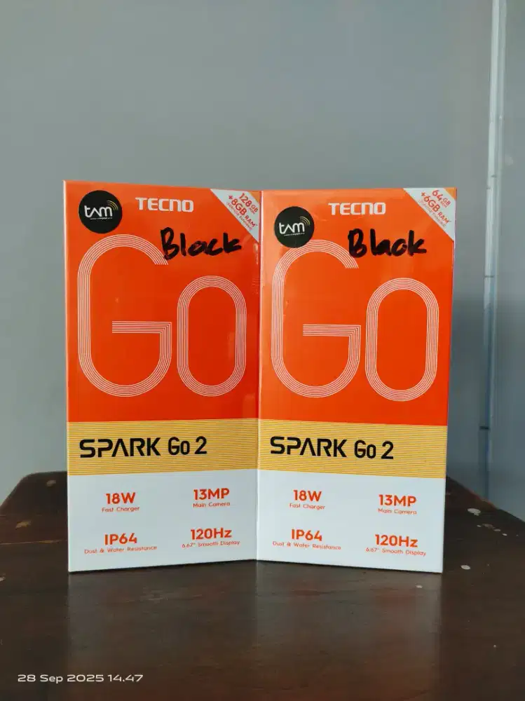 New Tecno Spark Go 2 ram 4+4/128