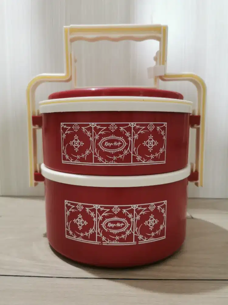 Termos nasi sayur panas dingin 2 susun, Merek Lion Star