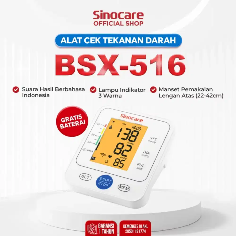 Alat tensi sinocare BSX516