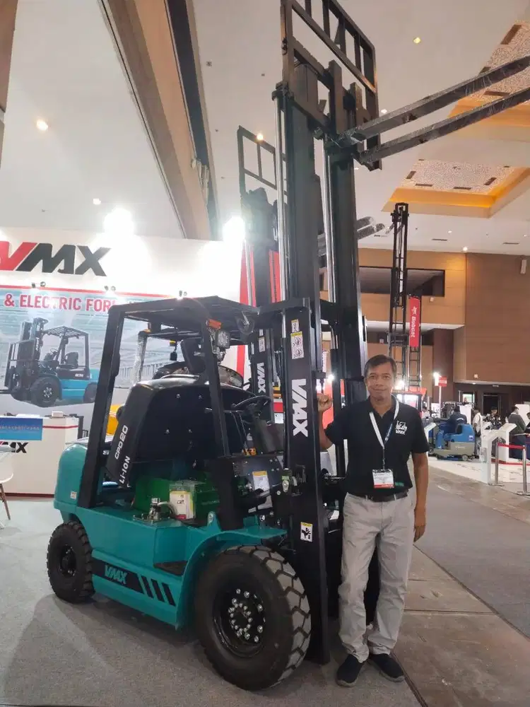 jual Forklift Mitsubishi solar-Electric Forklift Lithium merk Vmax