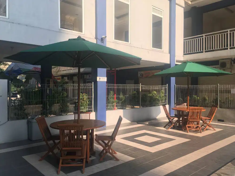 2026TS Grade B Set Meja Payung Meja Cafe TANGERANG