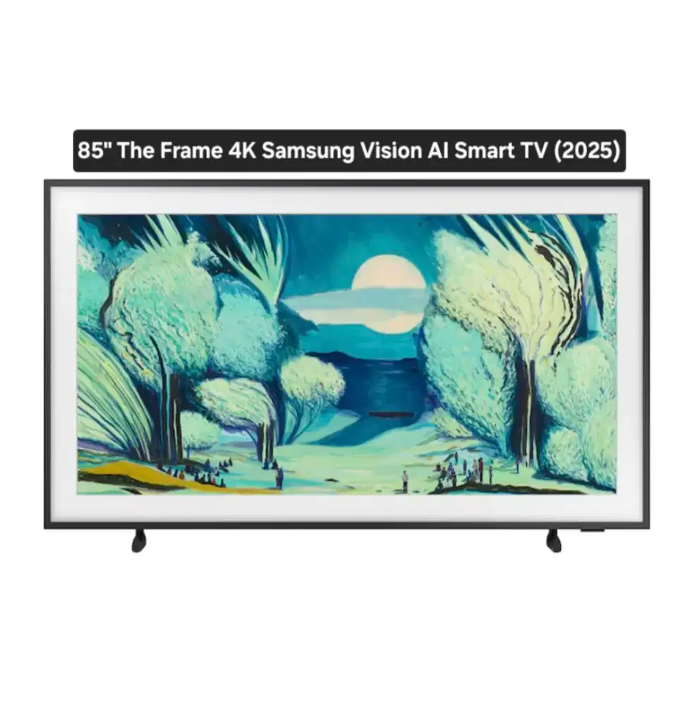 SAMSUNG THE FRAME 4K AI VISIONSMART TV 85 INC (Gratis TV 43 The Frame)