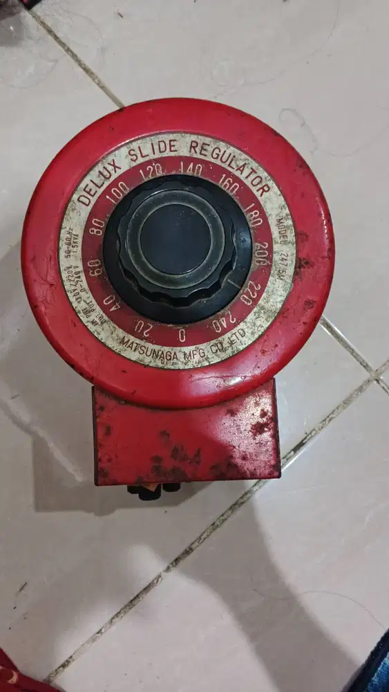 Regulator slide matzunaga