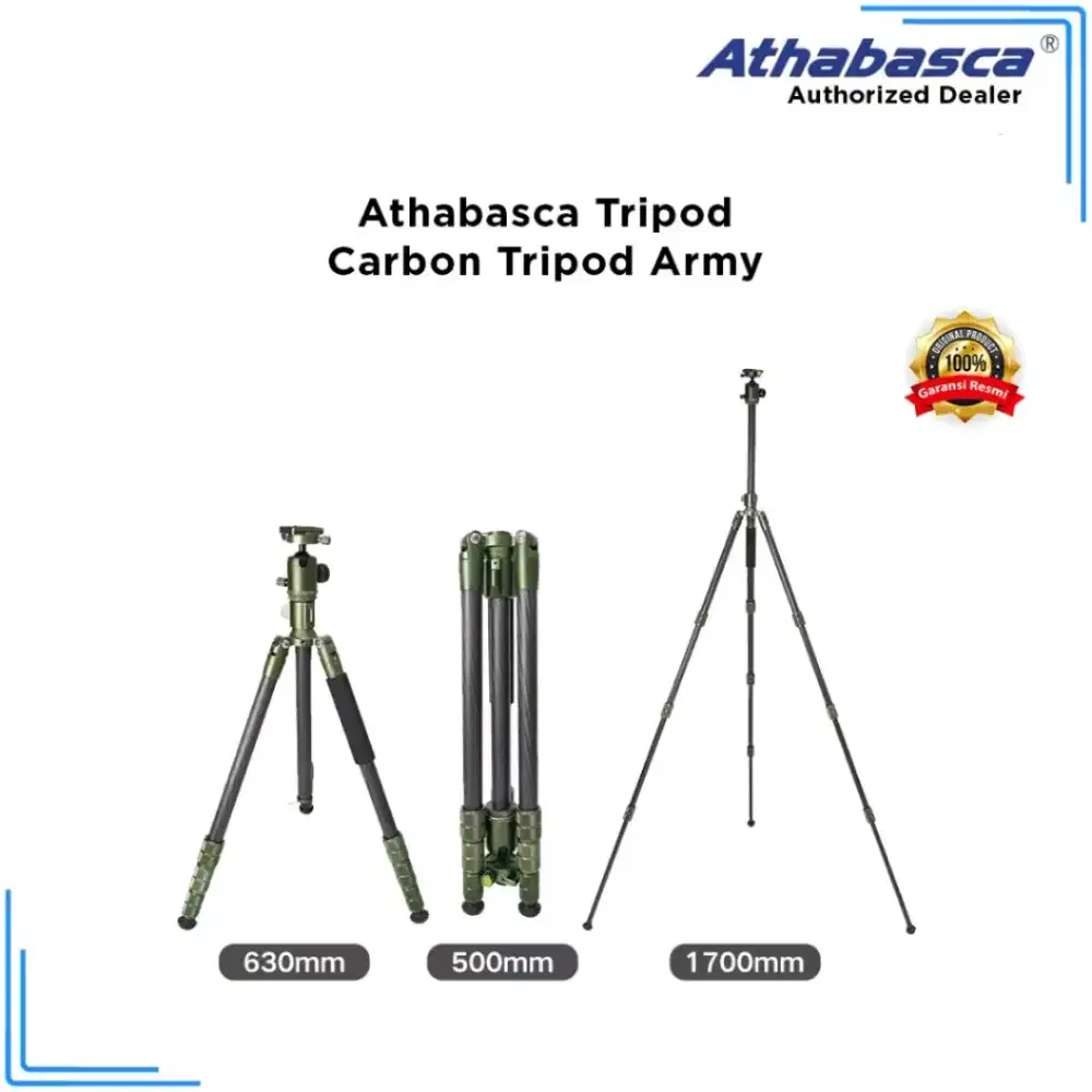 Tripod Carbon Kamera Athabasca 360 Original
