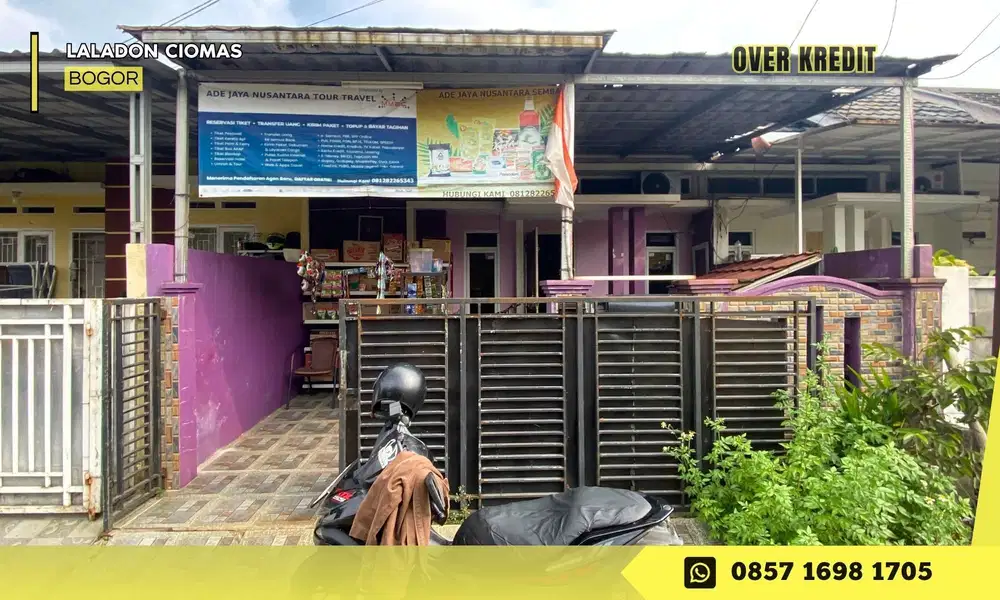 Over Kredit 95 JT di Mulia Residen Laladon Ciomas Bogor Cicilan 4 JTan
