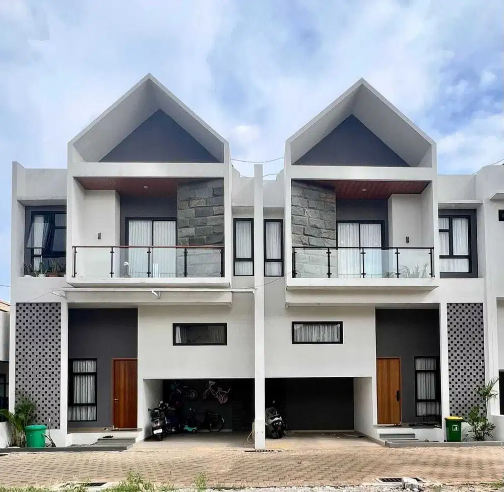 Rumah Murah Scandinavian Dalam Cluster 7 menit Dari Pintu Toll brigif