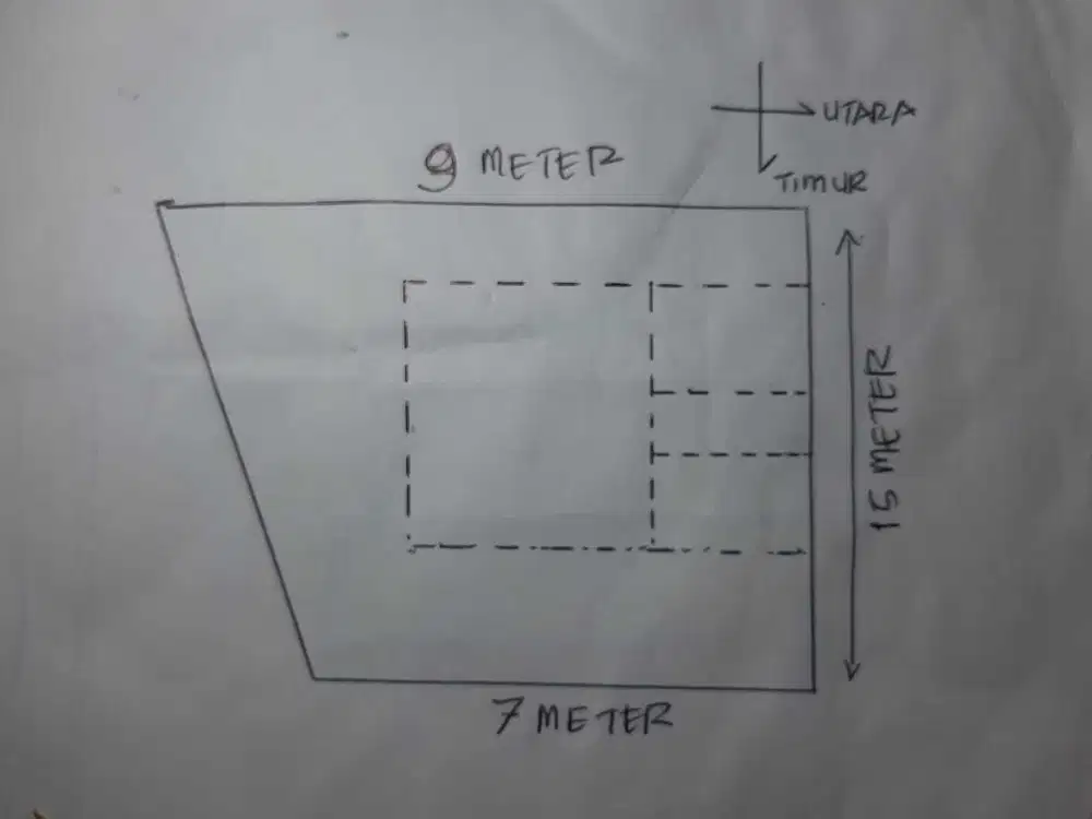 Hunian hoki bentuk tanah,hadap timur,taman,clubhouse dan dekat gerbang