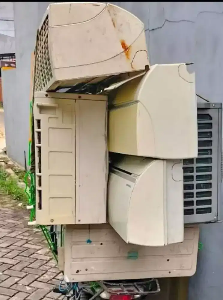 Terima jual AC bekas rusak segala jenis merk