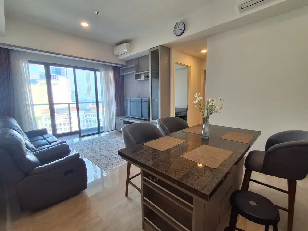 Disewakan 57 Promenade 2 Kamar 2 Kamar Mandi Full Furnish