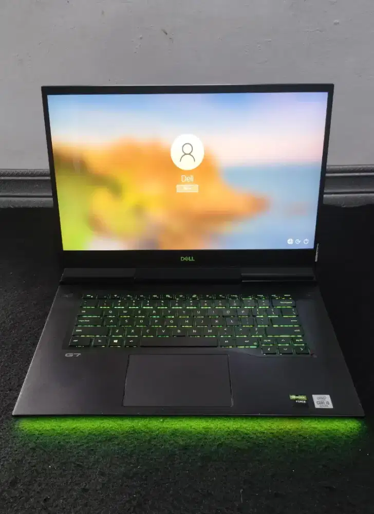 Dell G7 7500 core i9 gen 10 RTX 3070Ti Ram 16GB SSD 1TB