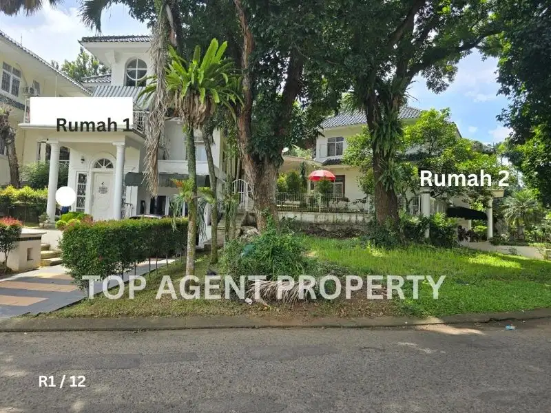 jual rumah Asri.cantik.tanah luas di Sentul City.