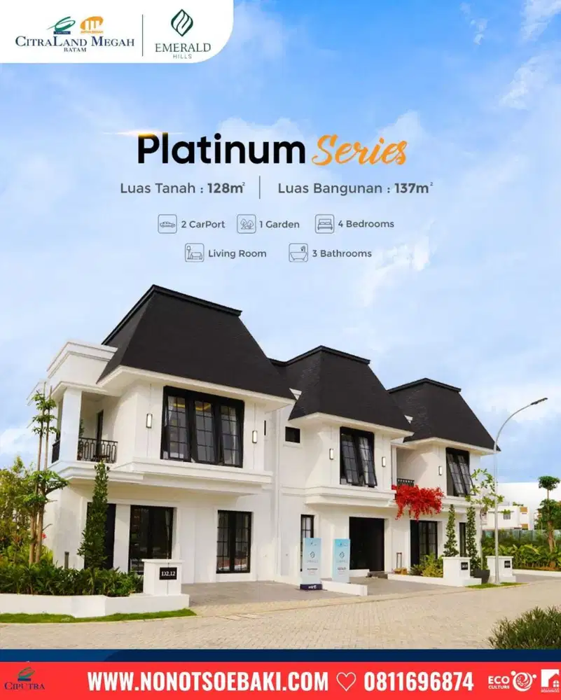 Emerald Hills Hunian Aman dan Nyaman di Batam Center Prote